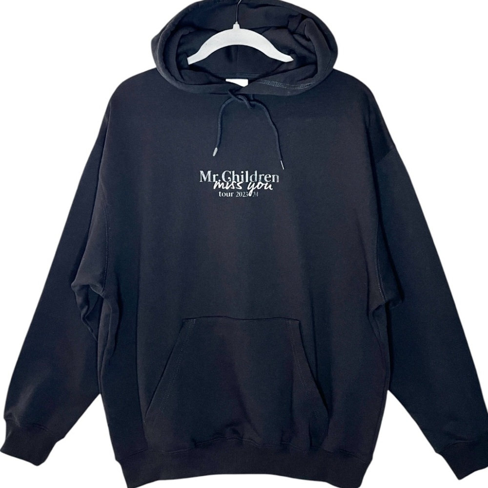 Mr. Children Miss You Concert Tour 2023-23 Hoodie Sweatshirt Size XS Black